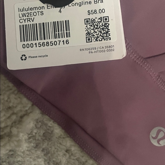 Lululemon Energy Longline Bra - Picture 4 of 4